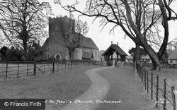St Peter And St Paul's Church c.1955, Saltwood