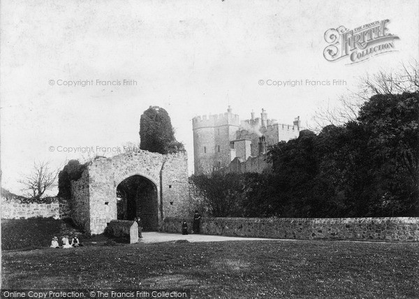 Photo of Saltwood, The Castle c.1890
