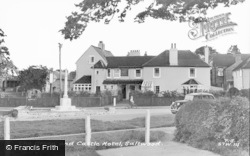 The Green And Castle Hotel c.1955, Saltwood