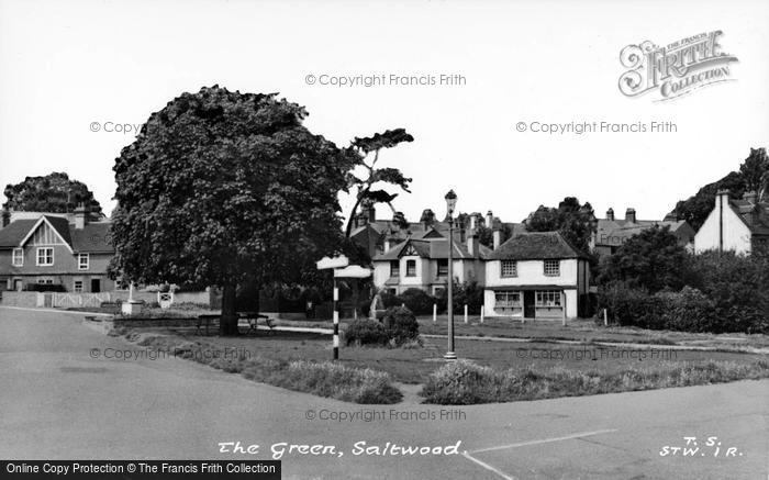 Photo of Saltwood, The Green c.1955