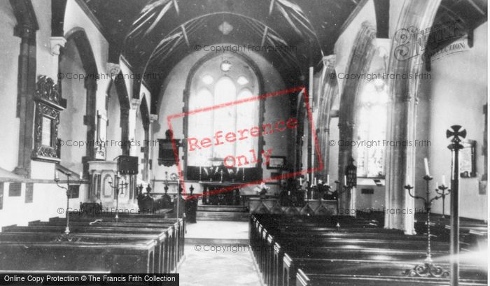 Photo of Sampford Peverell, Church Interior c.1960