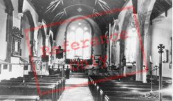 Church Interior c.1960, Sampford Peverell