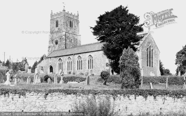 Photo of Sampford Peverell, St John The Baptist Church c.1955