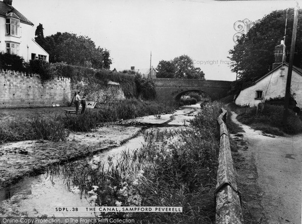 Photo of Sampford Peverell, The Canal c.1960