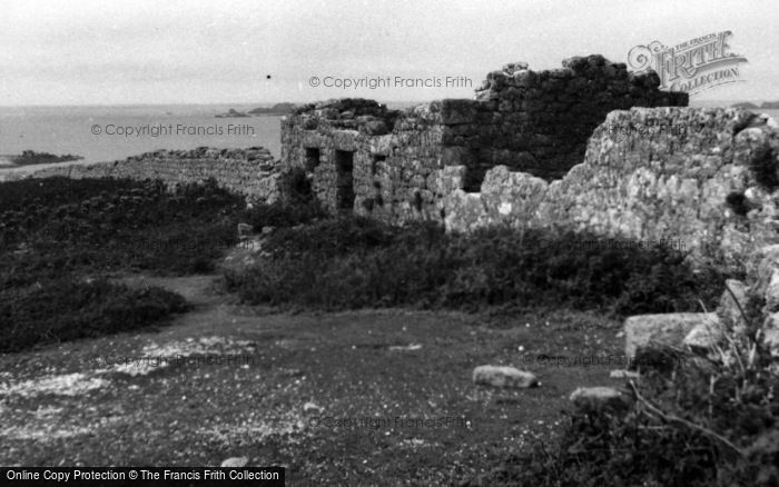 Photo of Samson, Remains Of Houses, South Hill c.1955