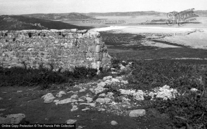 Photo of Samson, Remains Of Houses With Limpet Shell Dump c.1955