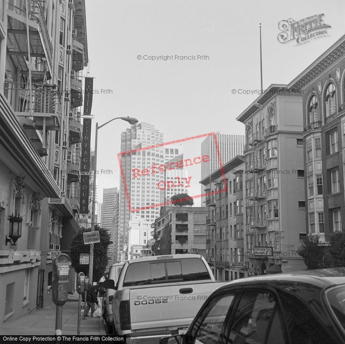 Photo of San Francisco, Bush Street And Hotel Vintage Court 2002