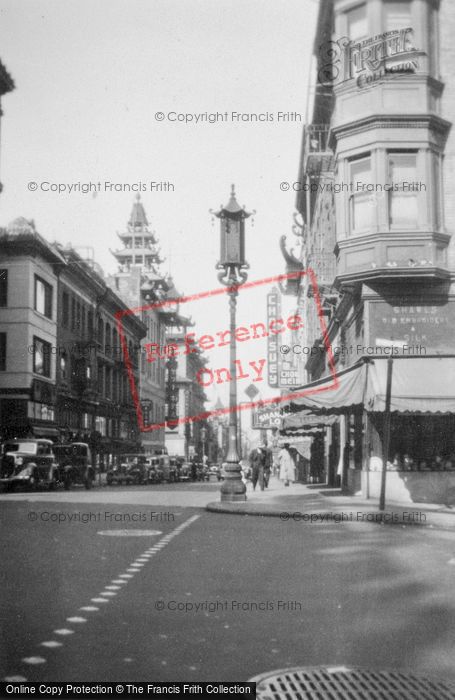 Photo of San Francisco, China Town, Grant Avenue 1936