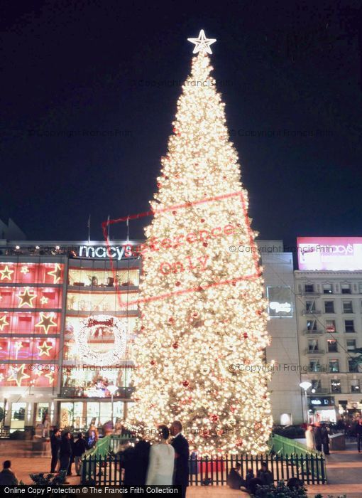 Photo of San Francisco, Christmas Tree 2001