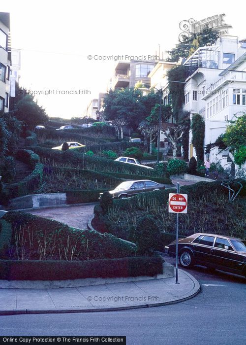 Photo of San Francisco, Crazy Road 1982