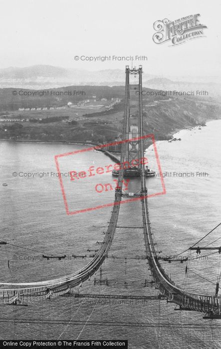Photo of San Francisco, From Marin Tower Of Golden Gate Bridge c.1935