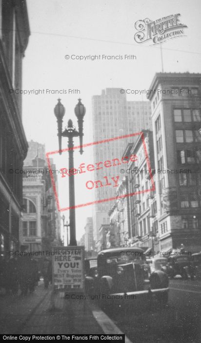 Photo of San Francisco, Sutter Street c.1935