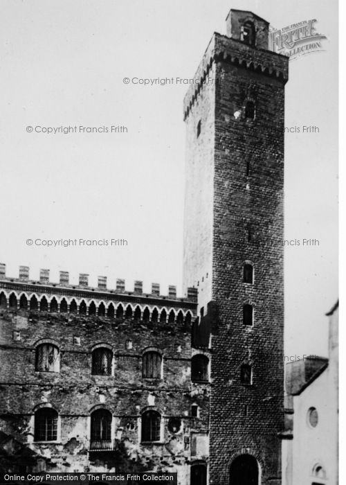 Photo of San Gimignano, Palazzo Comunale c.1910