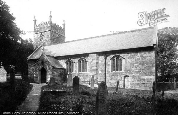 Photo of Sancreed, St Credan Church 1890