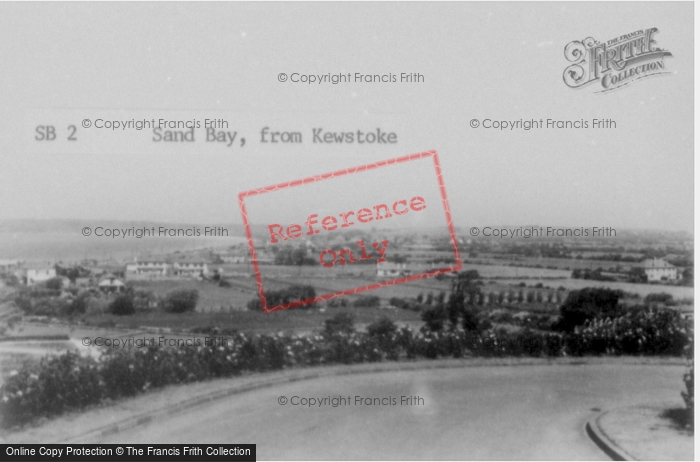 Photo of Sand Bay, From Kewstoke c.1955