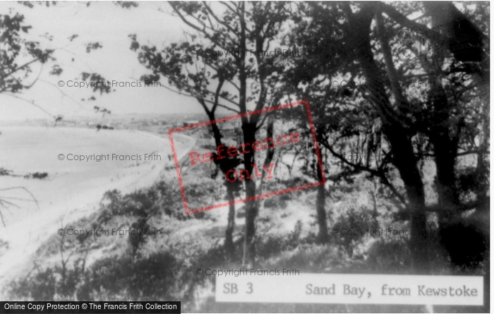 Photo of Sand Bay, From Kewstoke c.1955