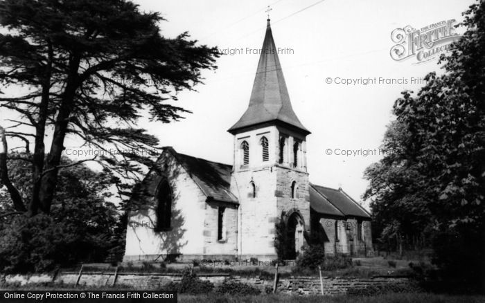 Photo of Sand Hutton, St Mary's Church c.1955