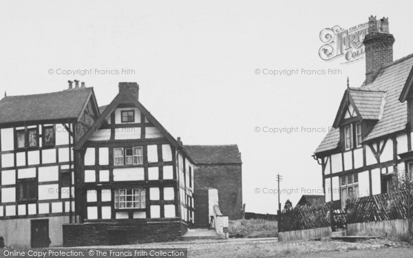 Photo of Sandbach, Old Houses, Front Street c.1955