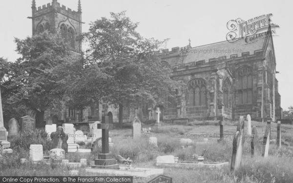 Photo of Sandbach, St Mary's Church c.1955