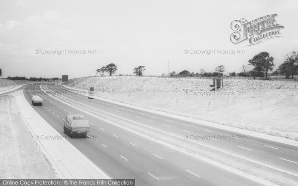 Photo of Sandbach, The Motorway c.1960