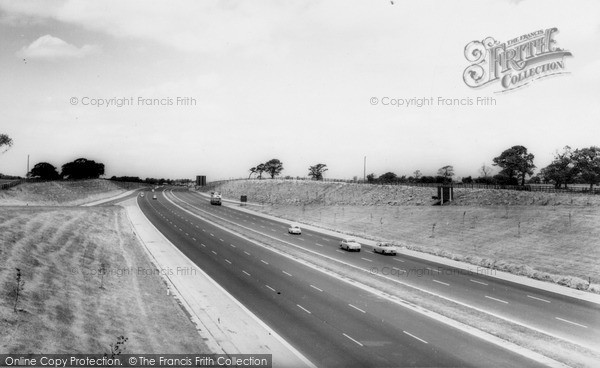 Photo of Sandbach, The Motorway c.1960