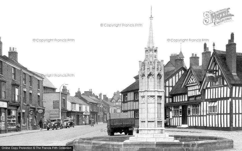 Sandbach, the War Memorial c1955