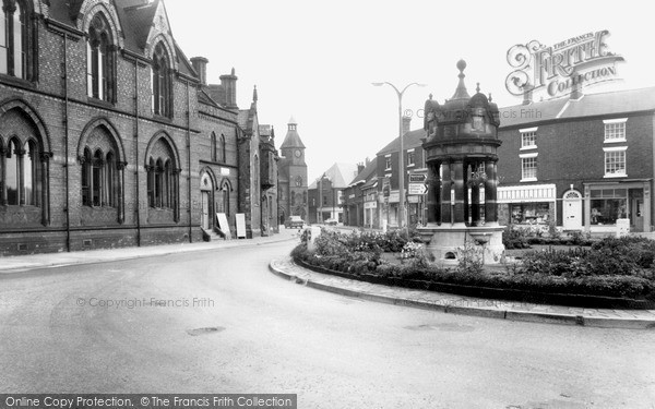 Photo of Sandbach, Town Centre c1965