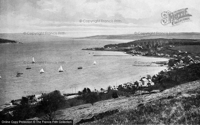 Photo of Sandbank, And Kilmun From The East c.1895