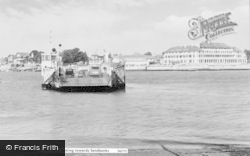 And The Ferry c.1955, Sandbanks