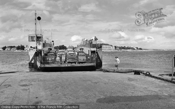 Photo of Sandbanks, And The Ferry c.1958