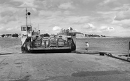 And The Ferry c.1958, Sandbanks