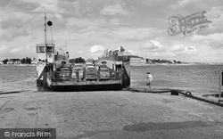 And The Ferry c.1958, Sandbanks
