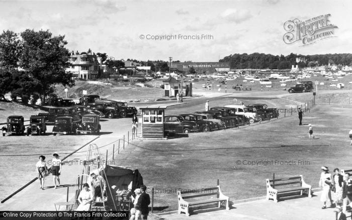 Photo of Sandbanks, Poole Harbour From Pavilion c.1950