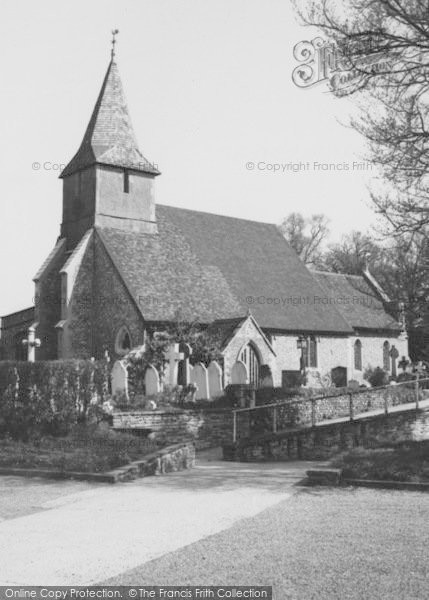 Photo of Sanderstead, All Saints Church c.1965