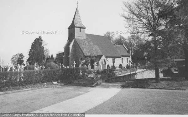 Photo of Sanderstead, All Saints Church c.1965