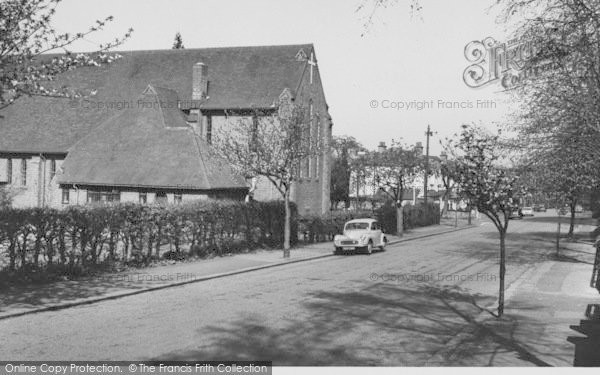 Photo of Sanderstead, St Mary's Church c.1960