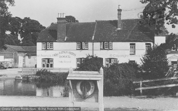 Photo of Sandford On Thames, Lock, Kings Arms Hotel c.1955