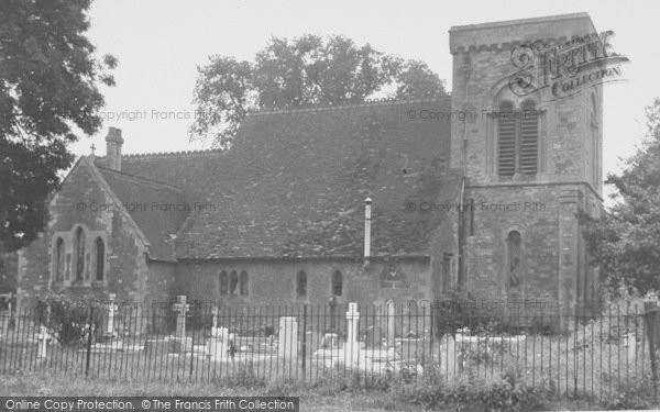 Photo of Sandford On Thames, St Andrew's Church c.1955