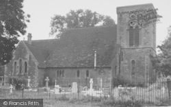 St Andrew's Church c.1955, Sandford-on-Thames