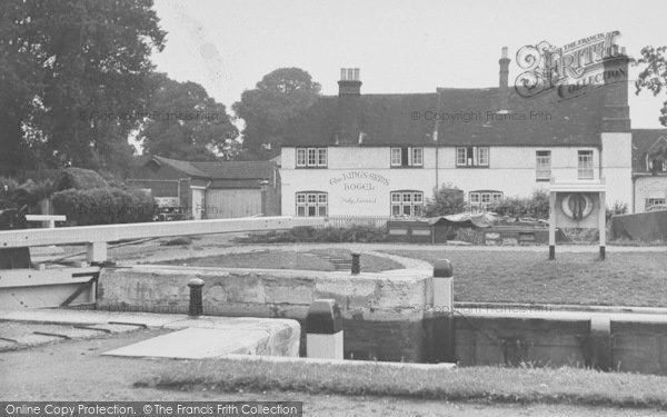 Photo of Sandford On Thames, The Lock And Kings Arms Hotel c.1955