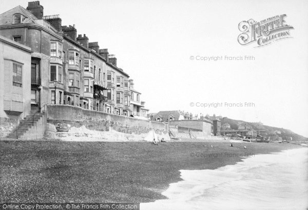 Photo of Sandgate, Devonshire Terrace 1897
