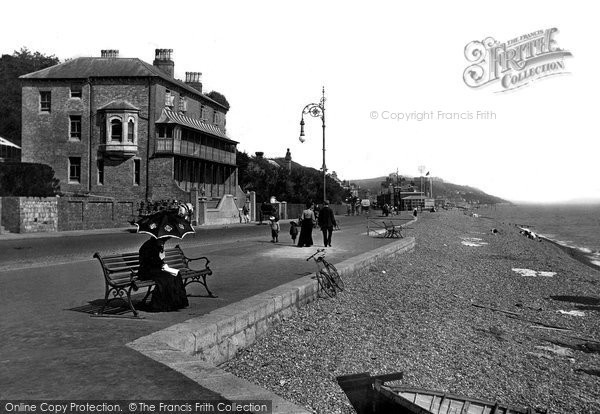 Photo of Sandgate, Esplanade Looking East 1906