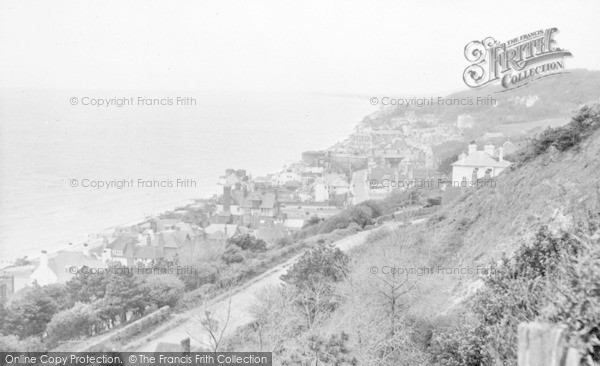 Photo of Sandgate, From Radnor Cliff c.1955