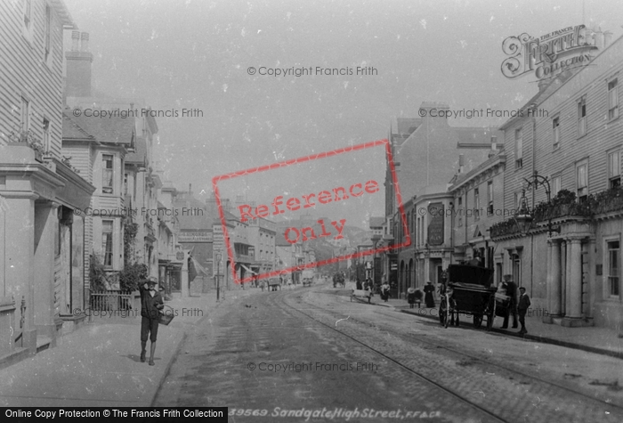 Photo of Sandgate, High Street 1897