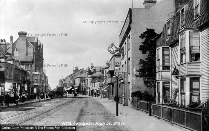 Photo of Sandgate, High Street 1899