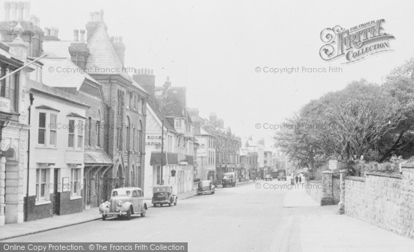 Photo of Sandgate, High Street c.1955