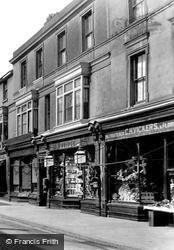 Shops In High Street 1903, Sandgate