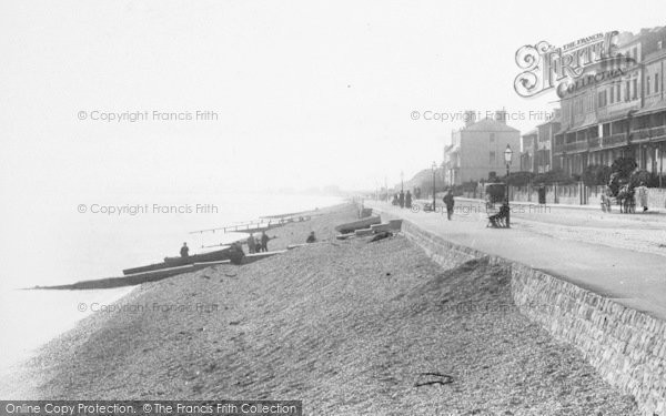 Photo of Sandgate, The Beach And Esplanade 1903