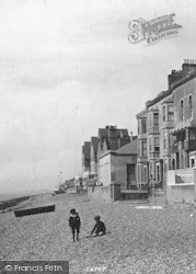 The Beach At Devonshire Terrace 1906, Sandgate