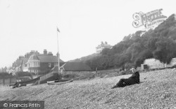 The Beach, Radnor Cliff 1906, Sandgate